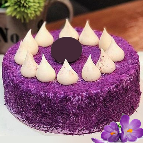 Ube Halo Halo Cake-Birthday Cakes For Delivery