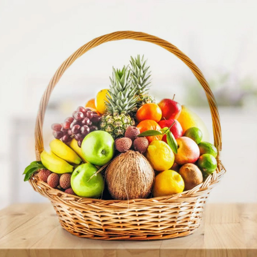 Seasonal Fruit Basket-Get Well Fruit Baskets