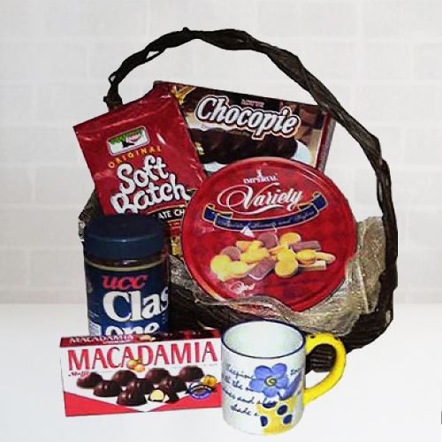 Coffee Break Hamper-Birthday Coffee And Snack Hamper