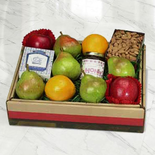 Wellness Basket-Healthy Fruit Basket For Grandpa