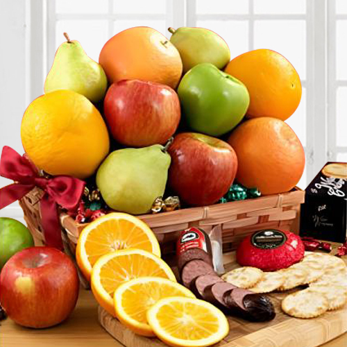 Classic Fruit Basket-Holiday Fruit Baskets Delivered