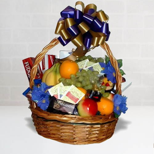 Fruit And Cookies-Birthday Gifts For Son