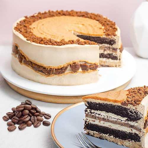 Coffee Chocolate Sponge And Velvety Cream-Best Cakes To Order Online