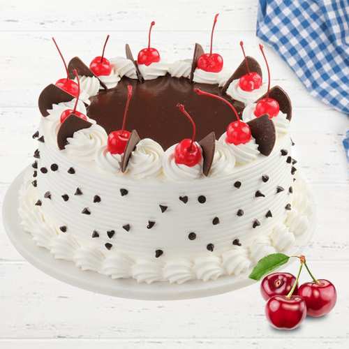 Chocolate Cherry Torte-Cake For Birthday Online Order