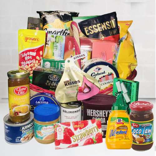 Gourmet Delight Gift Hampers-Christmas Food Gifts Delivery Philippines