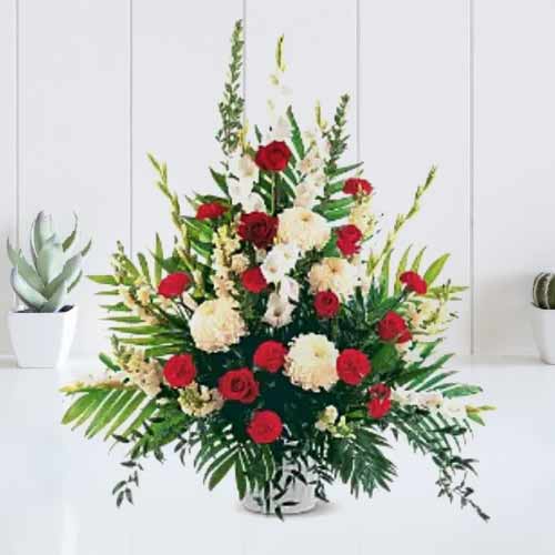 Sympathy Arrangement-Funeral Home Flower Delivery